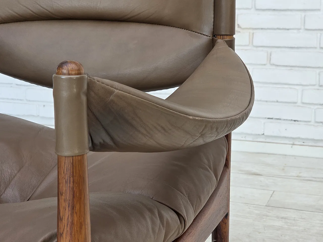 1970s, Danish design by Kristian Vedel, armchair model "Modus". 12