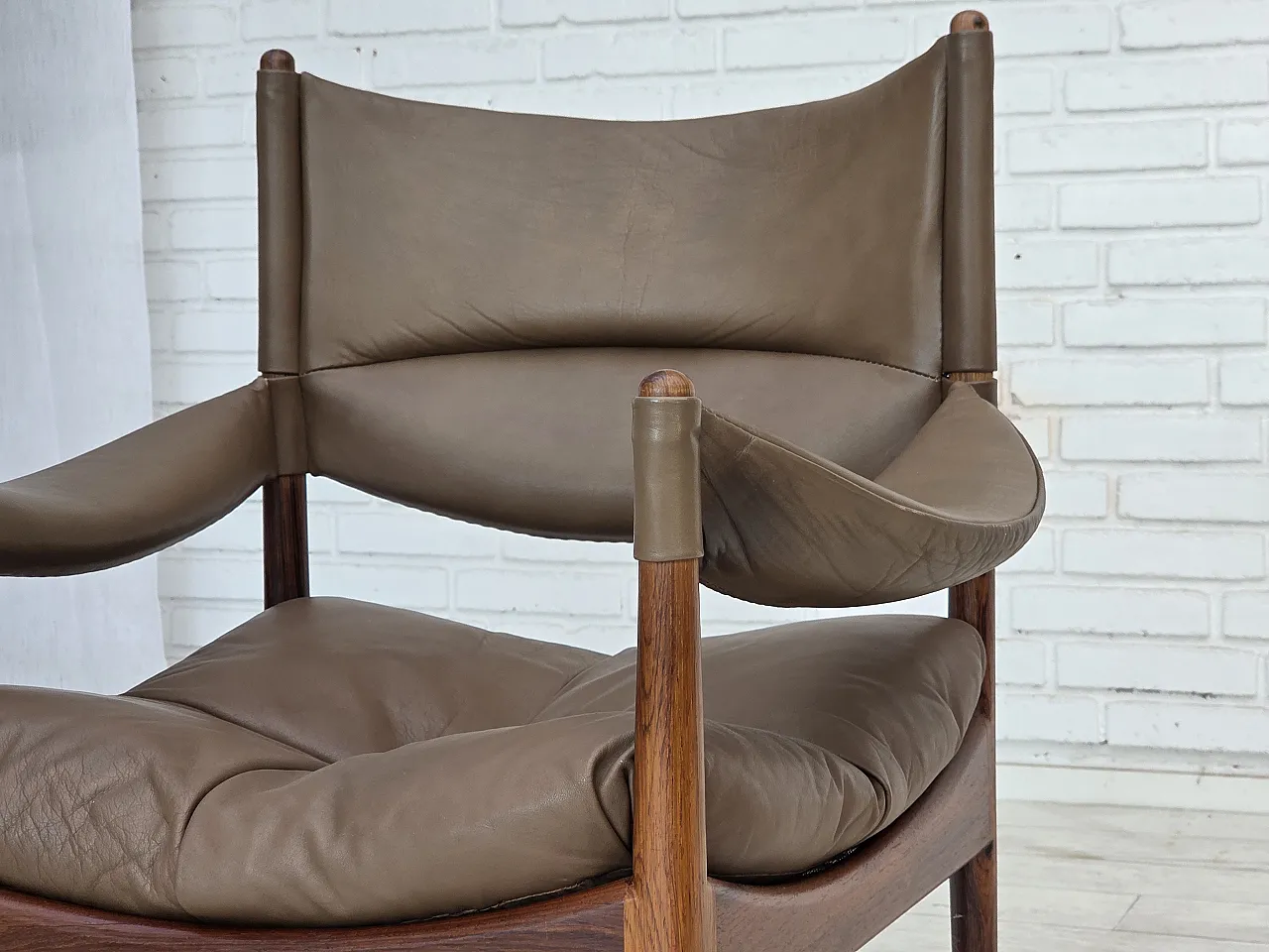 1970s, Danish design by Kristian Vedel, armchair model "Modus". 13