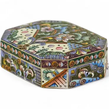 Silver snuffbox, early 20th century