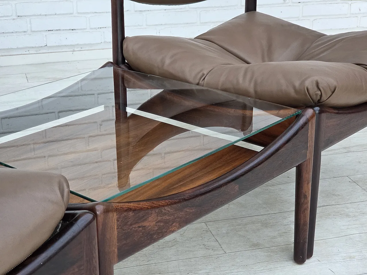 1970s, Danish design by Kristian Vedel, modular sofa, model Modus. 4