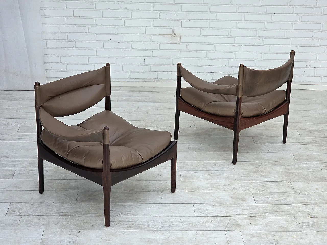 1970s, Danish design by Kristian Vedel, modular sofa, model Modus. 5