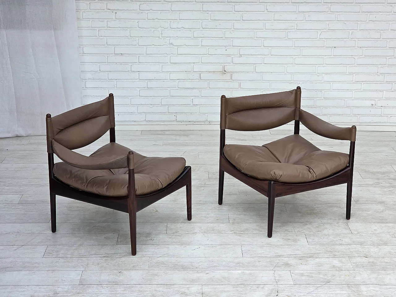 1970s, Danish design by Kristian Vedel, modular sofa, model Modus. 6
