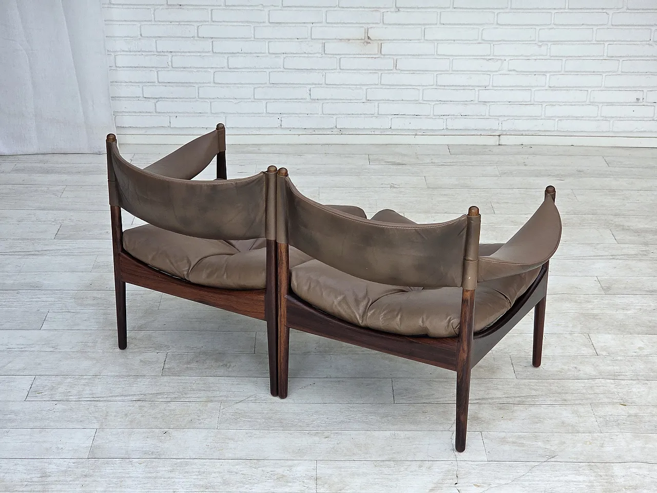 1970s, Danish design by Kristian Vedel, modular sofa, model Modus. 15