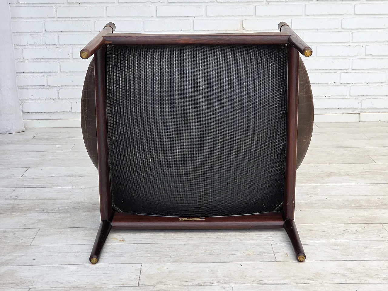 1970s, Danish design by Kristian Vedel, armchair model "Modus". 2
