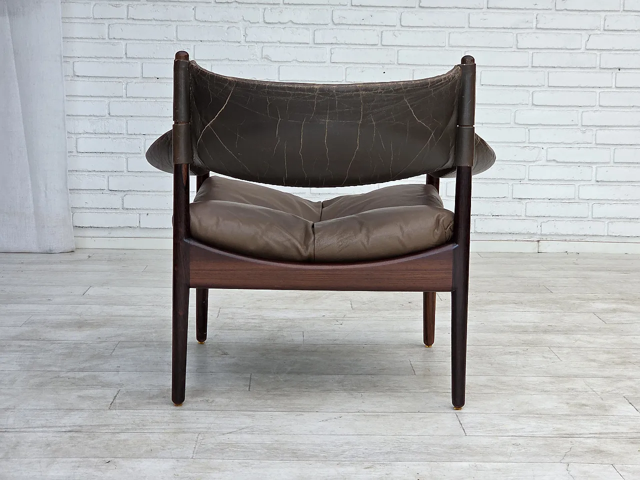 1970s, Danish design by Kristian Vedel, armchair model "Modus". 4