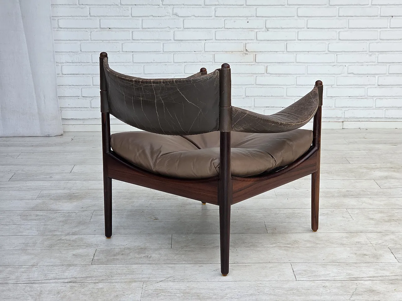 1970s, Danish design by Kristian Vedel, armchair model "Modus". 6