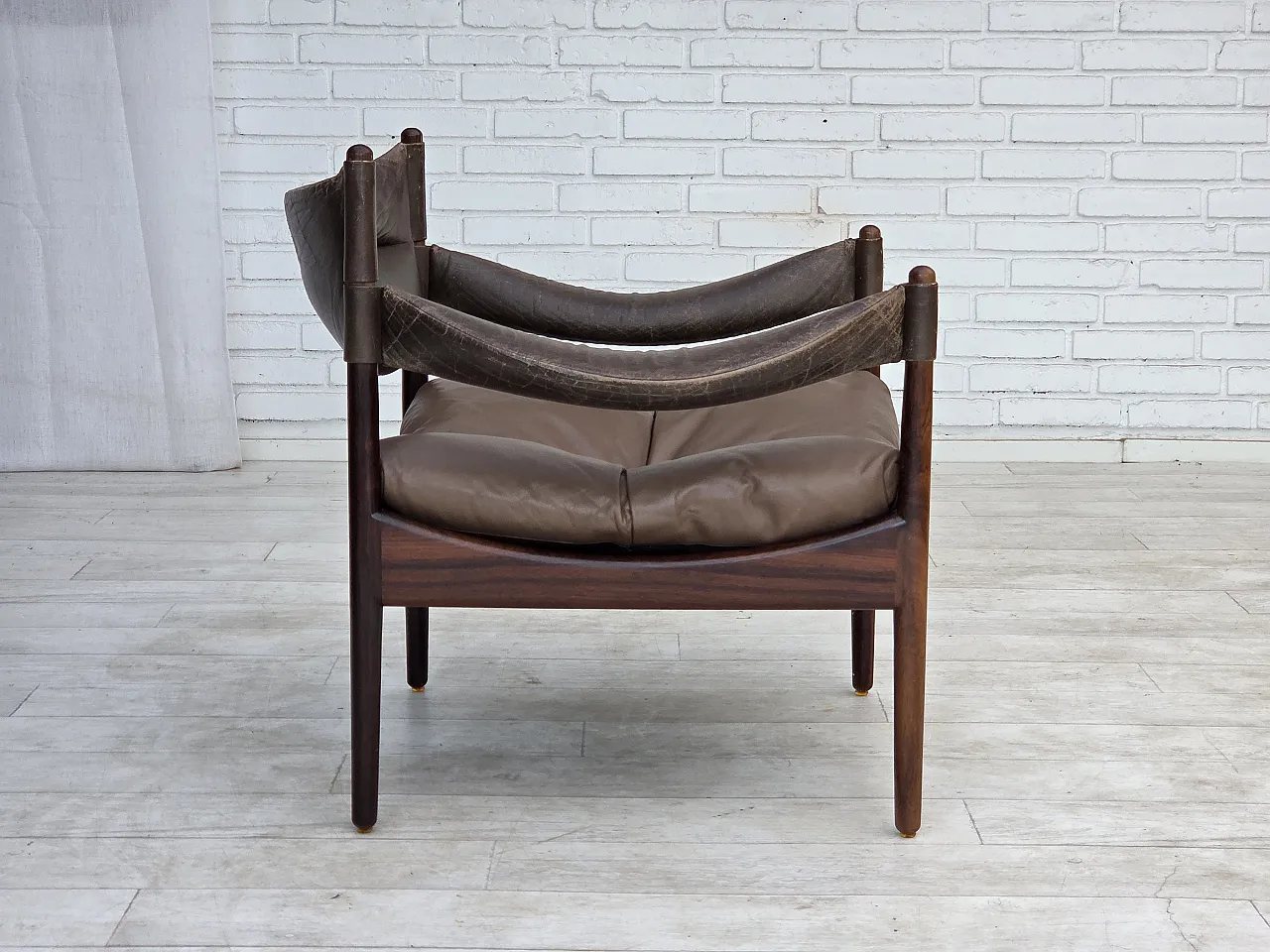 1970s, Danish design by Kristian Vedel, armchair model "Modus". 7