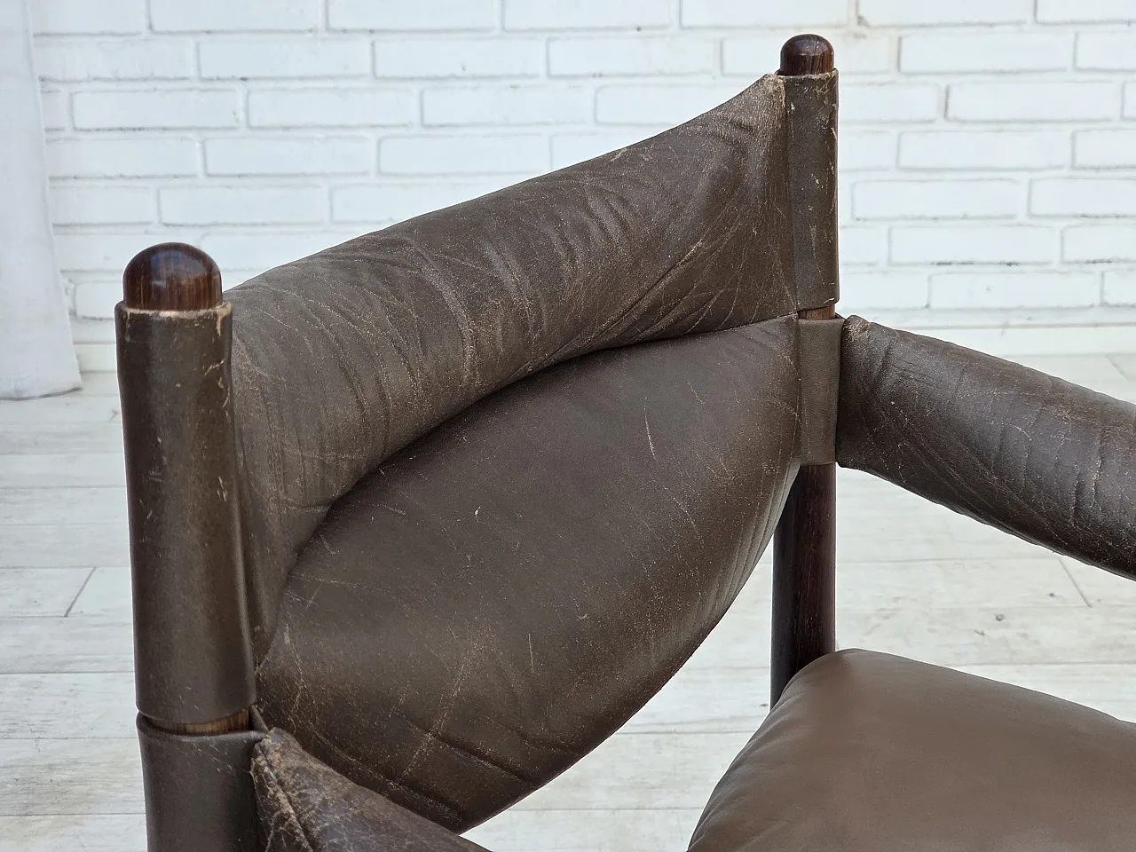 1970s, Danish design by Kristian Vedel, armchair model "Modus". 12