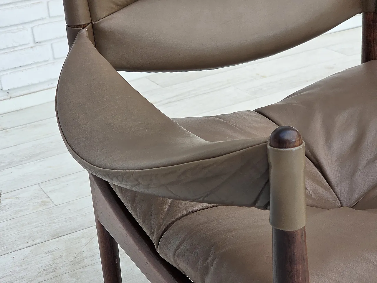1970s, Danish design by Kristian Vedel, armchair model "Modus". 16