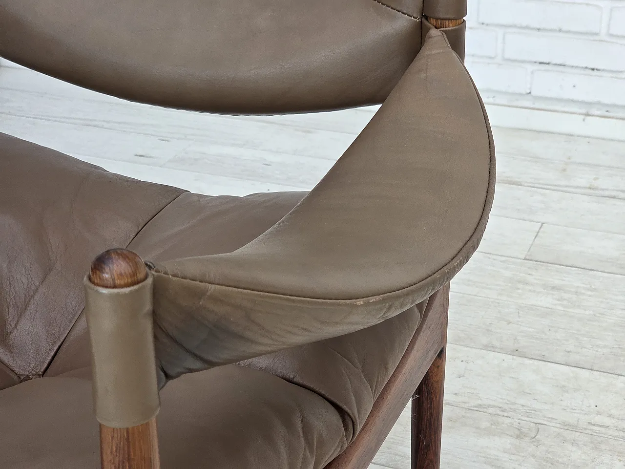 1970s, Danish design by Kristian Vedel, armchair model "Modus". 17