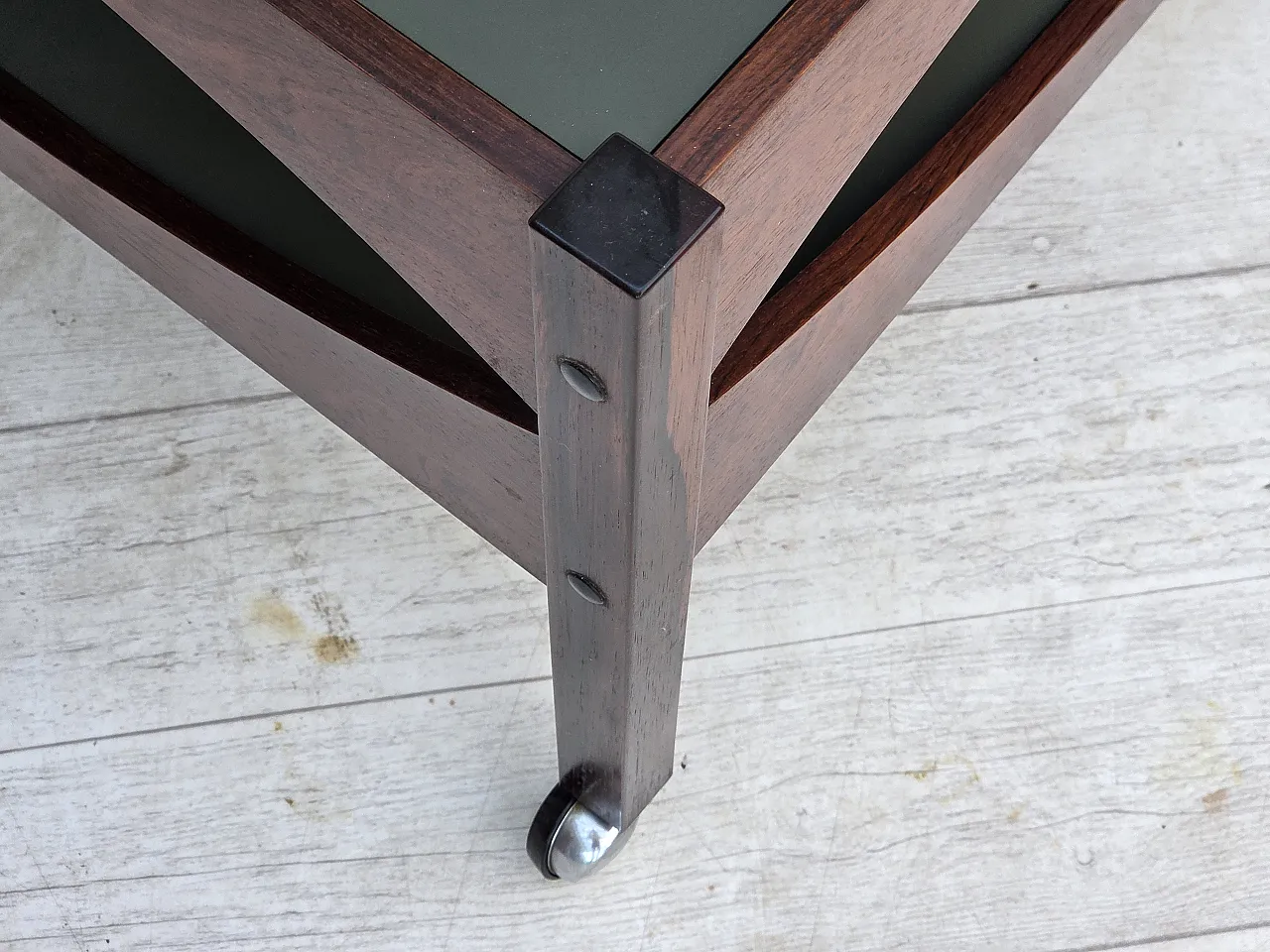 1970s, Danish design by Kristian Vedel, side table model "Modus". 2