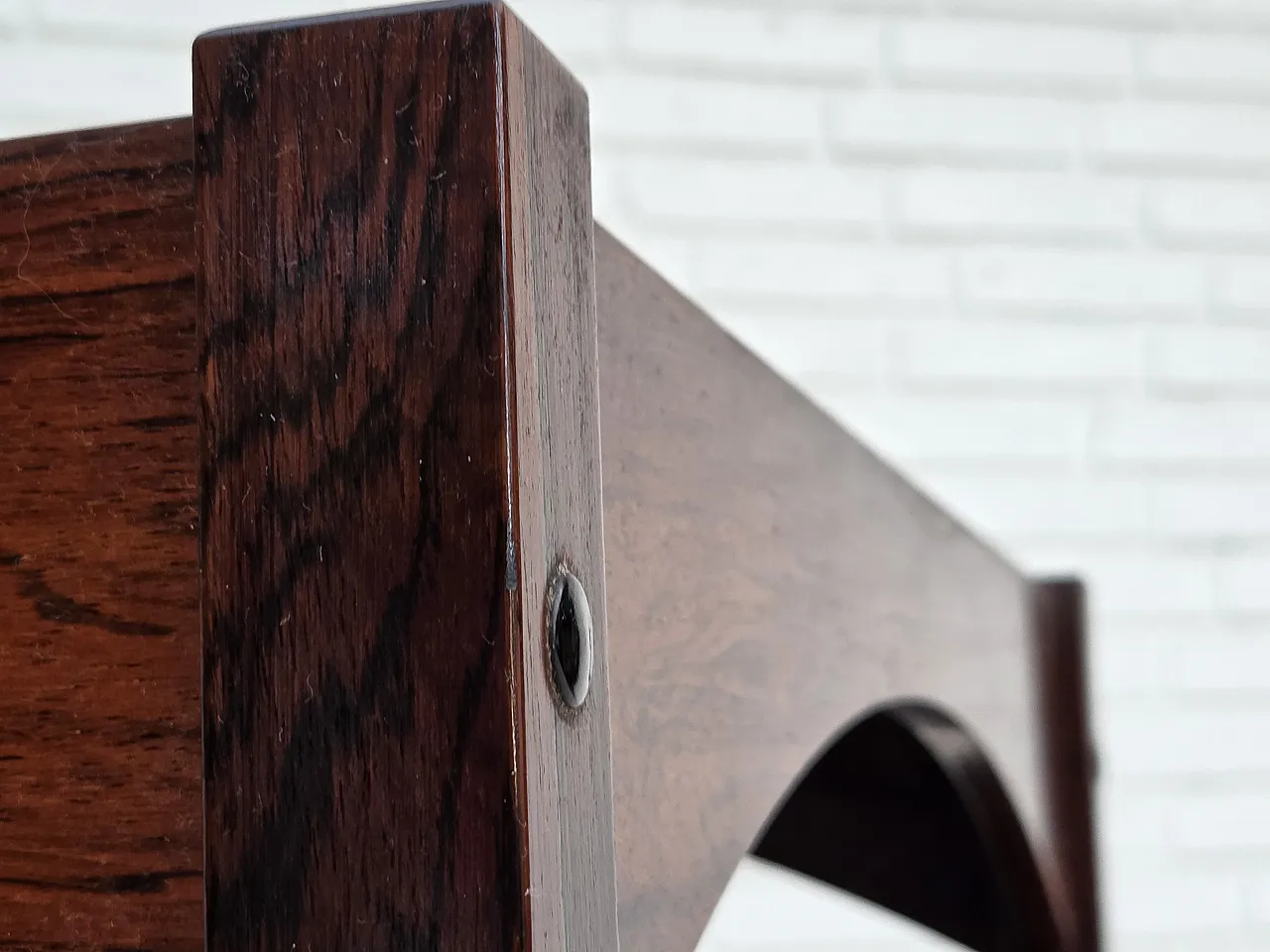 1970s, Danish design by Kristian Vedel, side table model "Modus". 4