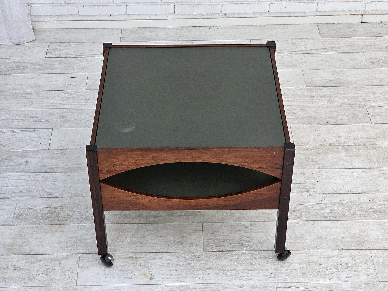 1970s, Danish design by Kristian Vedel, side table model "Modus". 8