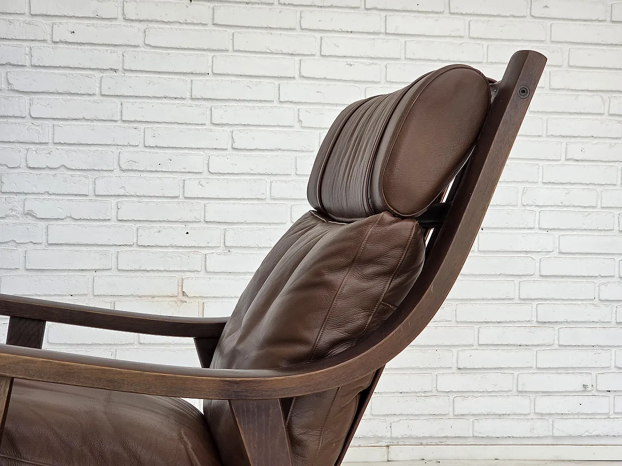 1970s, Danish design by H.J.Wegner, highback armchair, model GE530. 10