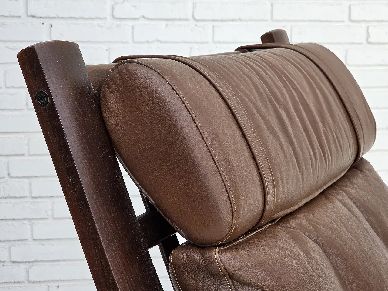 1970s, Danish design by H.J.Wegner, highback armchair, model GE530. 22