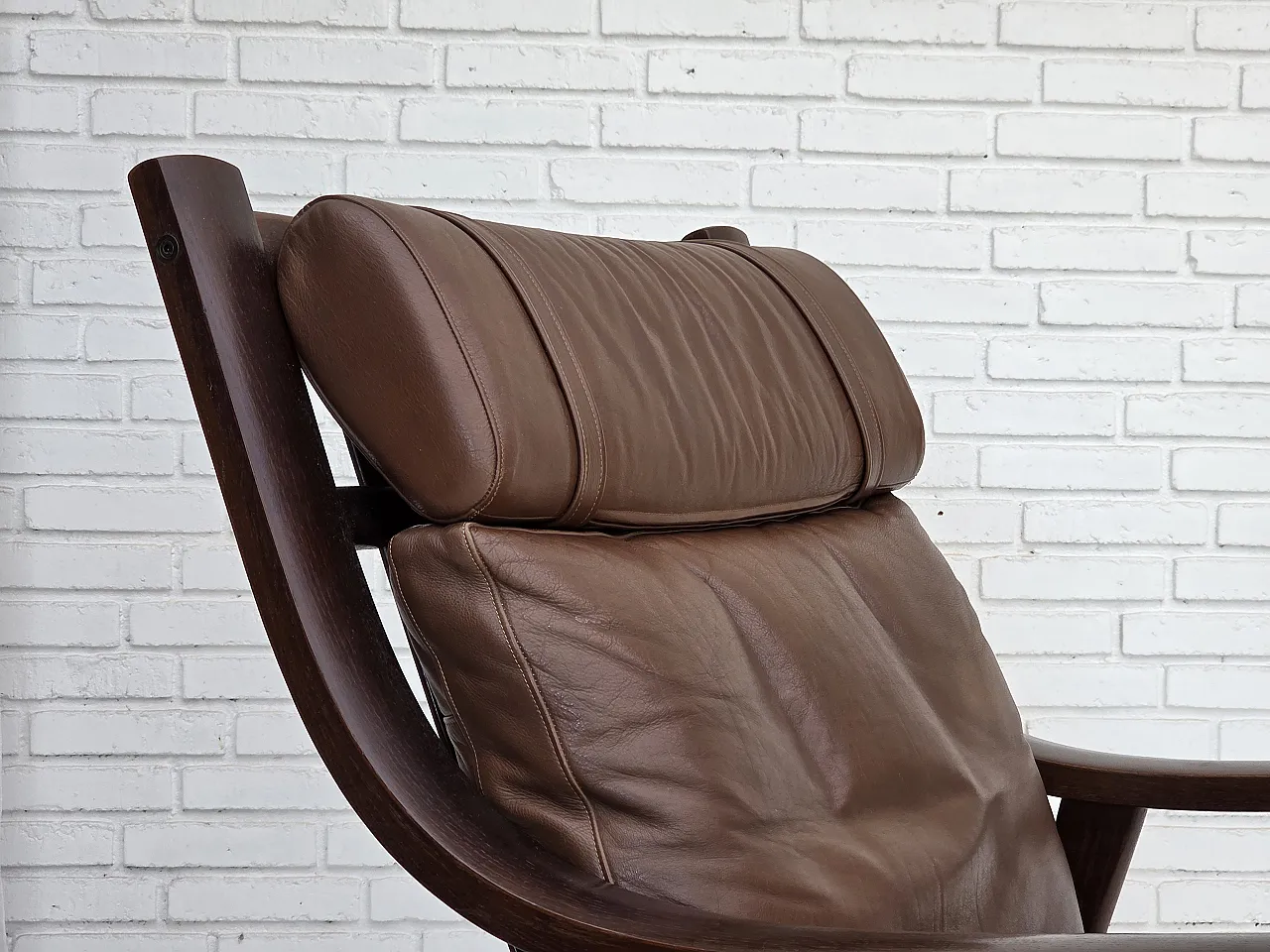 1970s, Danish design by H.J.Wegner, highback armchair, model GE530. 25