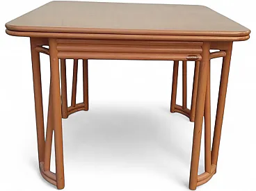 Bamboo table by Roberti Rattan, 1960s
