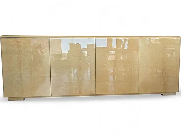 4-Door sideboard in the style of Aldo Tura, 1970s