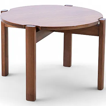 Coffee table with plywood top, 1960s