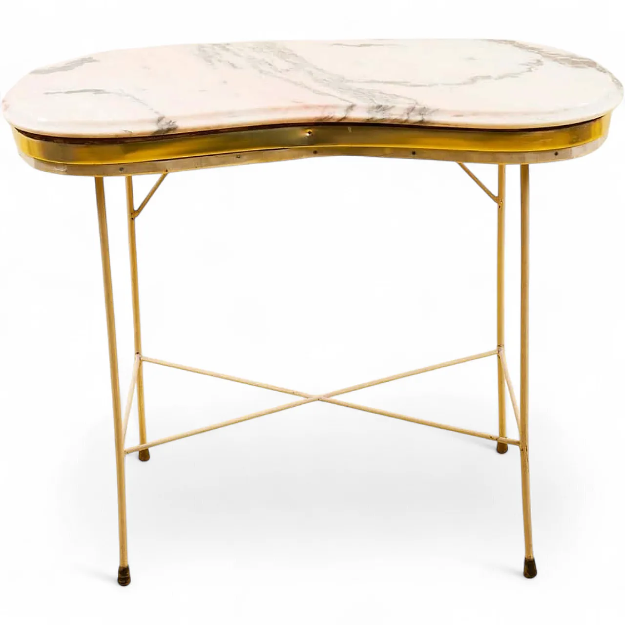Bean-shaped console table, 1960s 7
