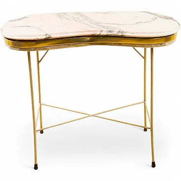 Bean-shaped console table, 1960s