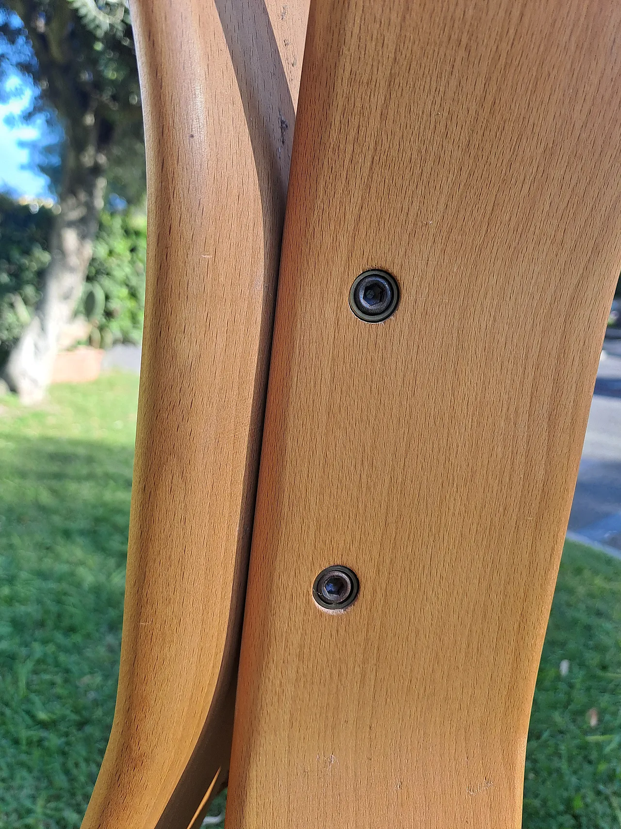 Beech coat stand by Giovanni Offredi per Crossevig, 1970s 5