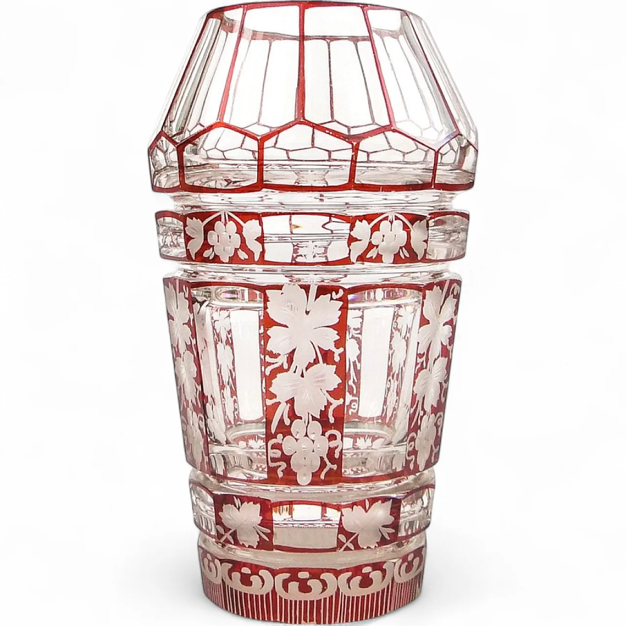 Vaso boemo cecoslovacco in stile Art Déco, anni 1890. 9