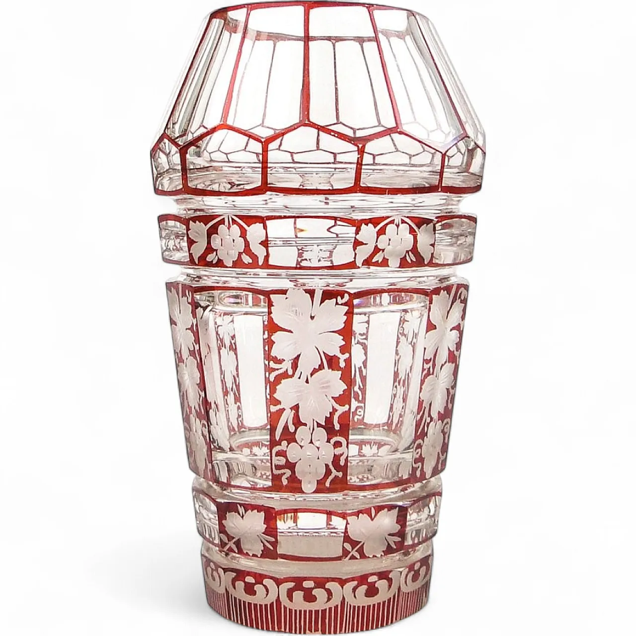 Vaso boemo cecoslovacco in stile Art Déco, anni 1890. 10