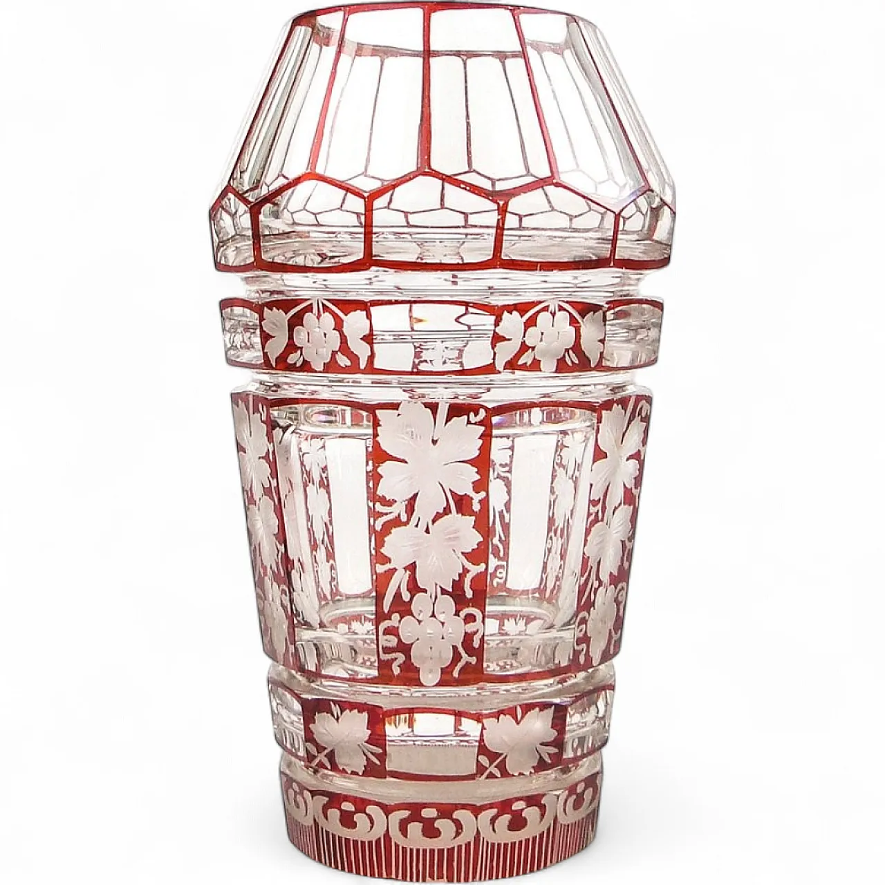 Vaso boemo cecoslovacco in stile Art Déco, anni 1890. 11