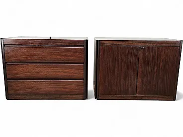 Mobili modulari 4D di Angelo Mangiarotti per Molteni, 1970