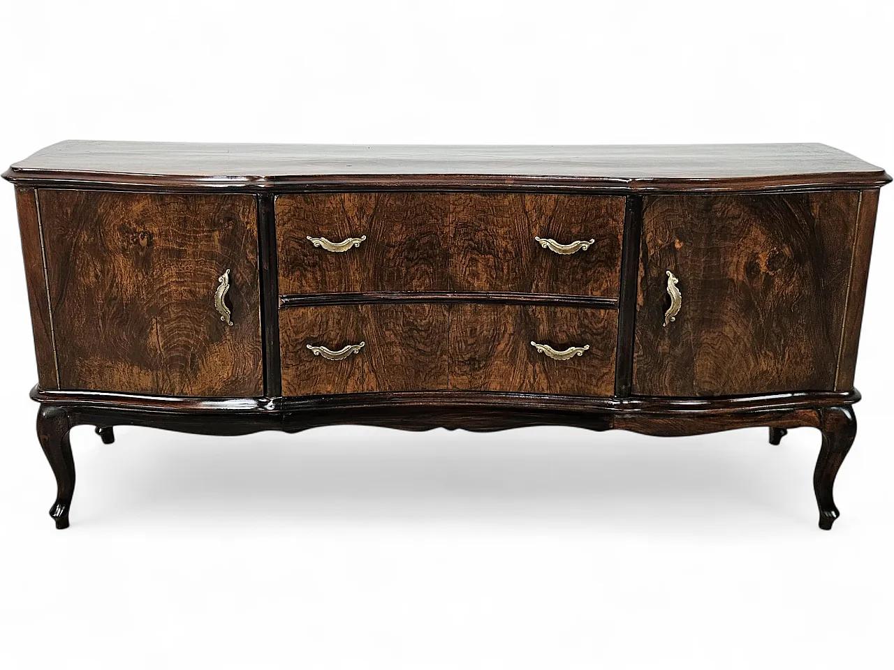 Toelette Chippendale in radica di noce, 1940 20