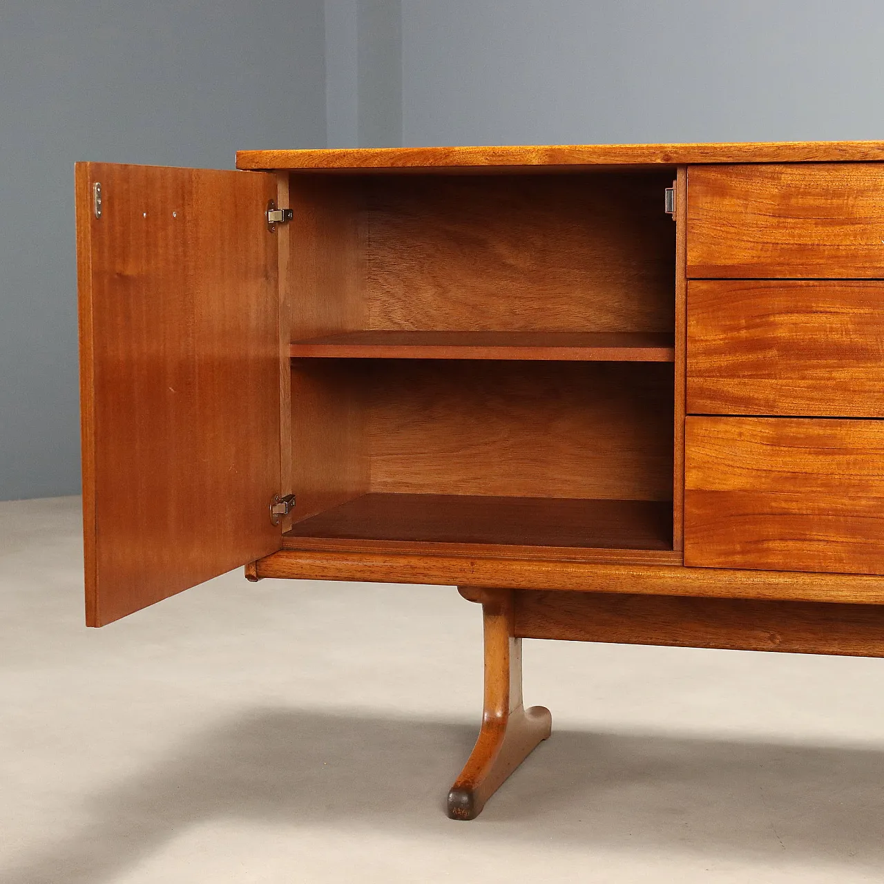Sideboard in teak, anni '60 5