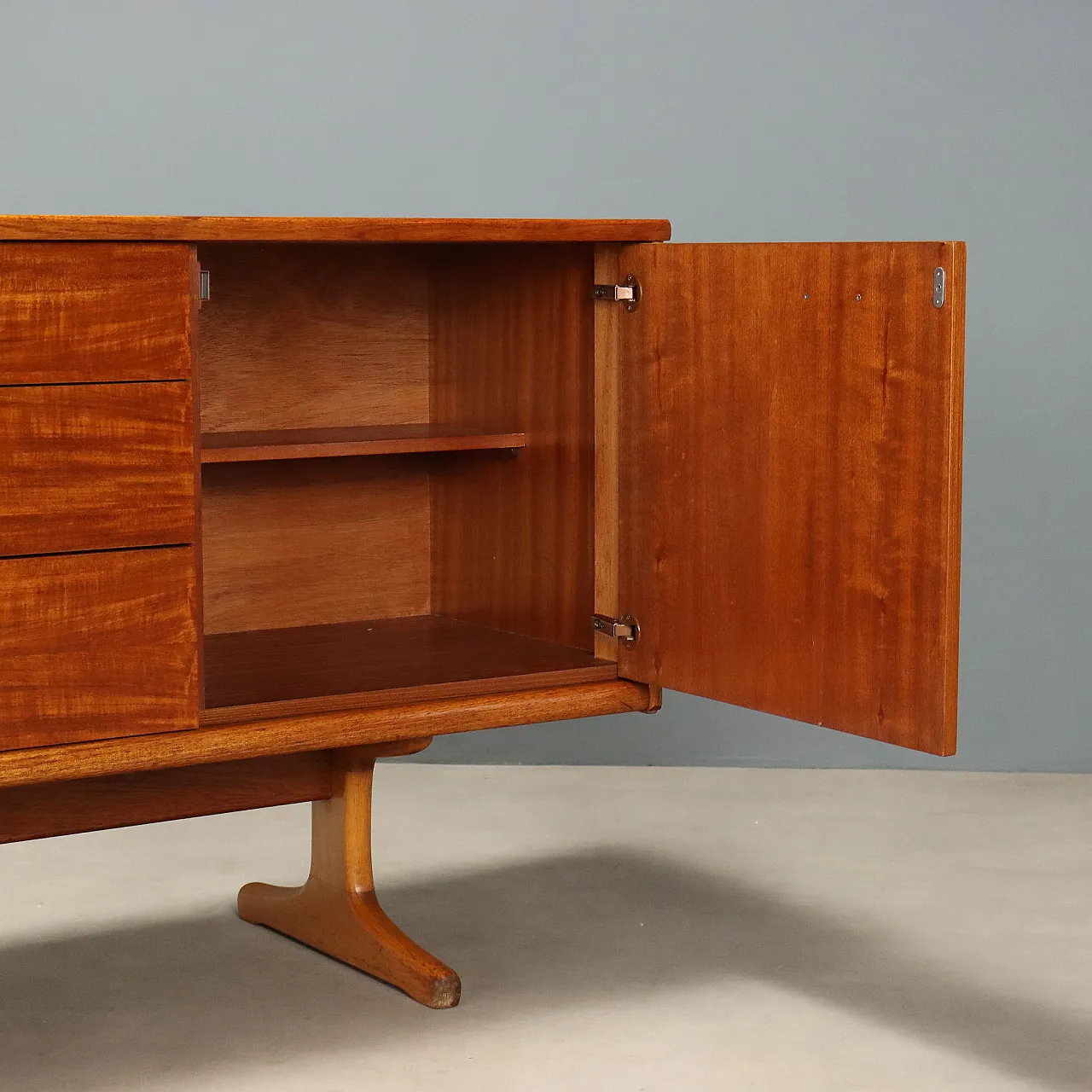 Sideboard in teak, anni '60 7