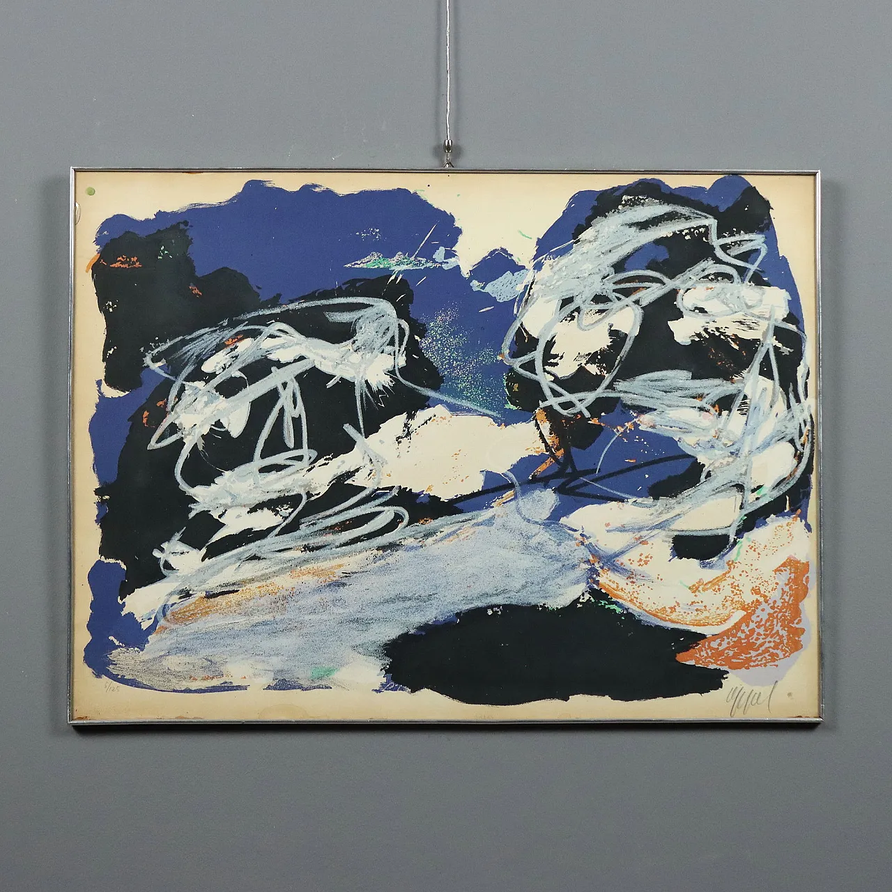 Litografia di Karel Appel, anni '50 1