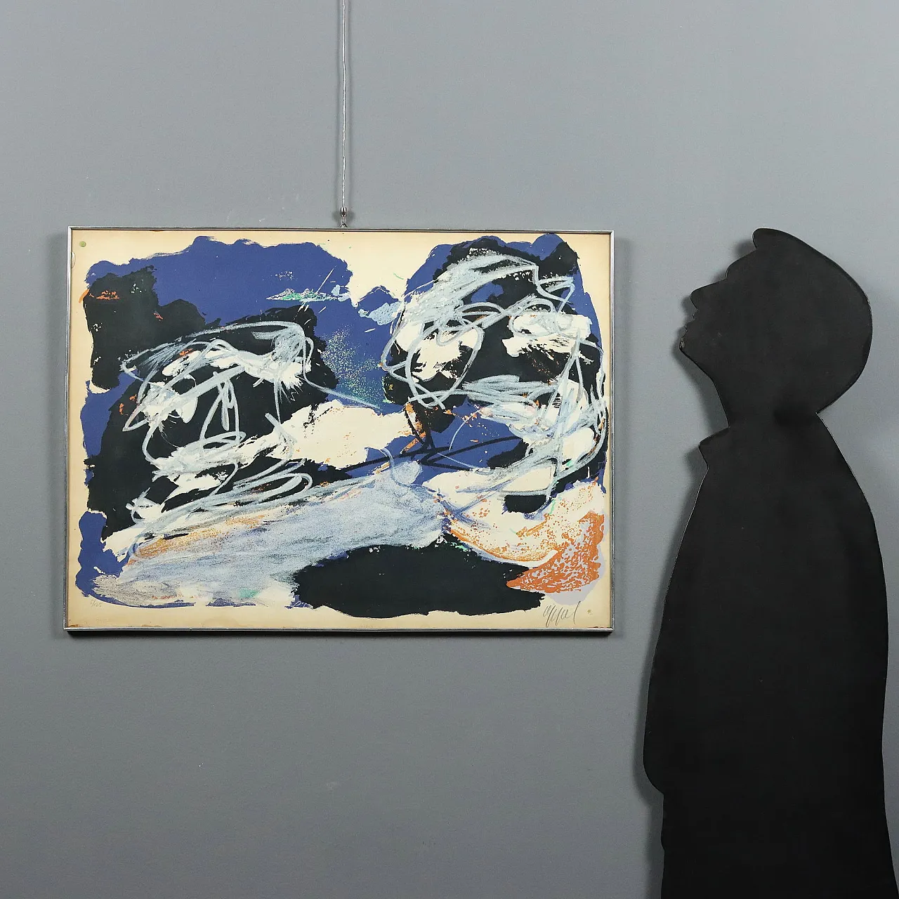 Litografia di Karel Appel, anni '50 2