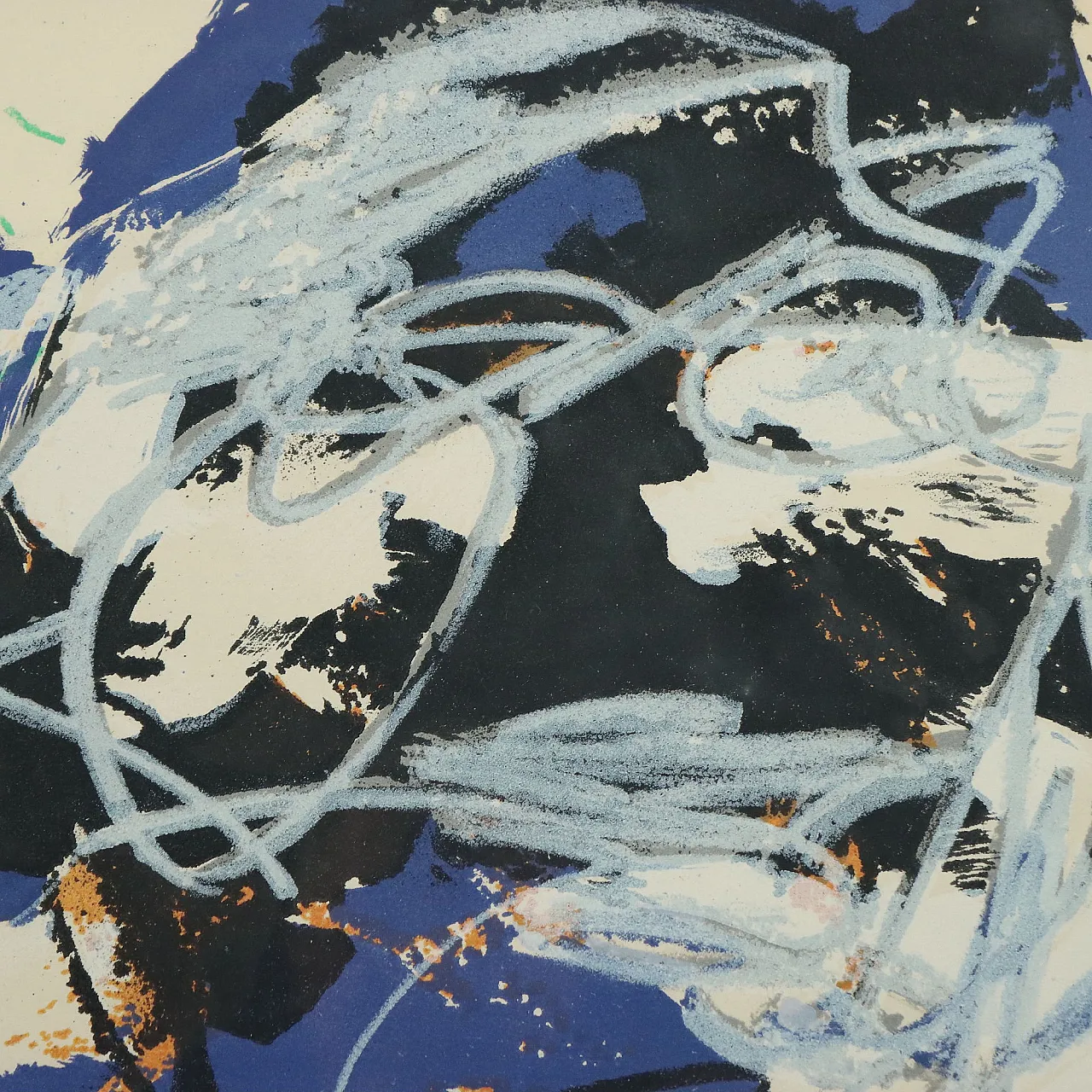 Litografia di Karel Appel, anni '50 6