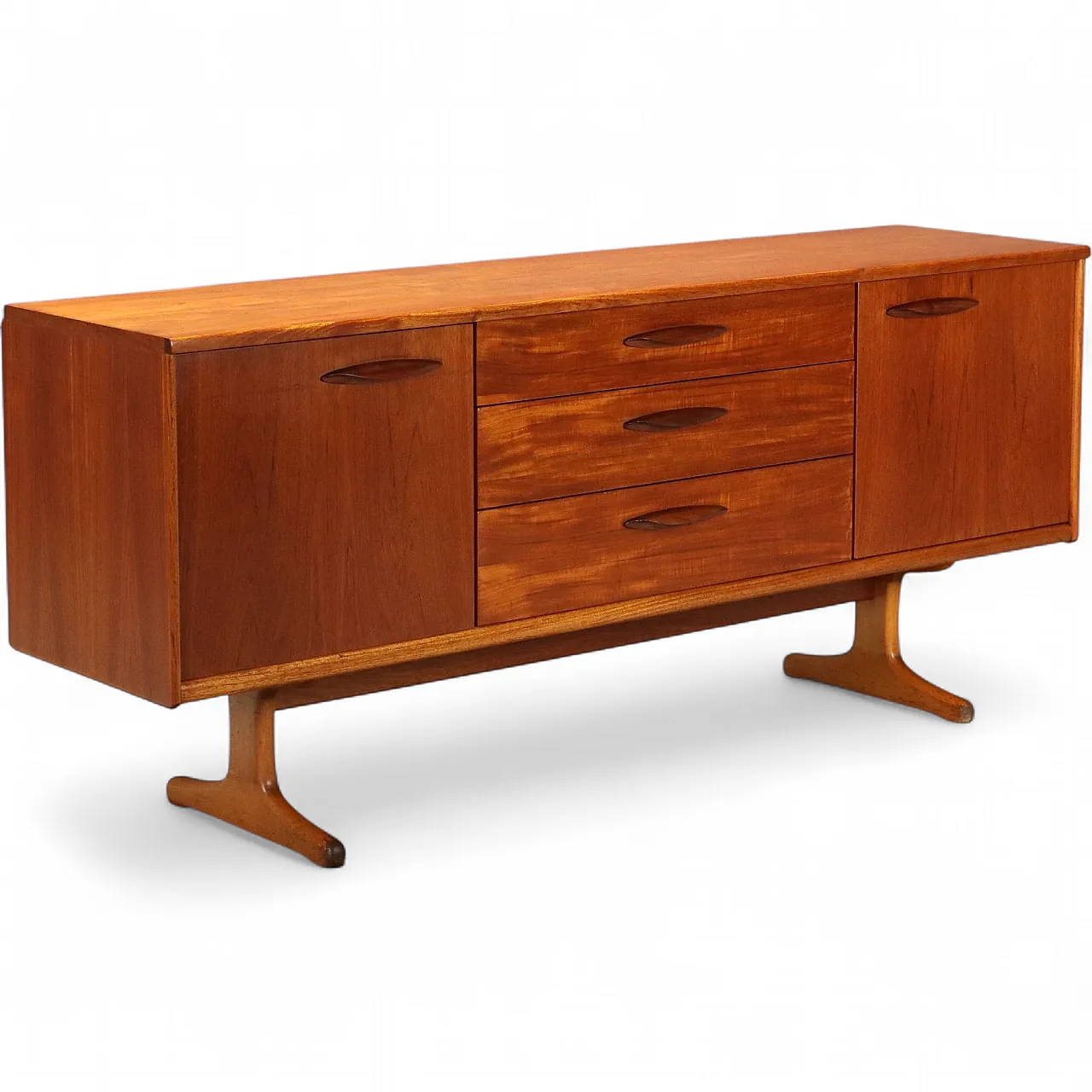 Sideboard in teak, anni '60 11