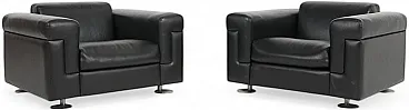 Pair of armchairs by Osvaldo Borsani for Tecno, 1960s