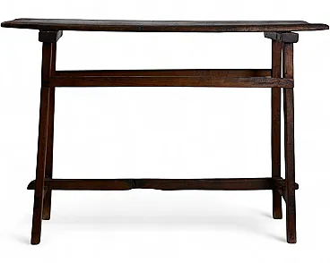 Rustic farmhouse console table, early 19th century