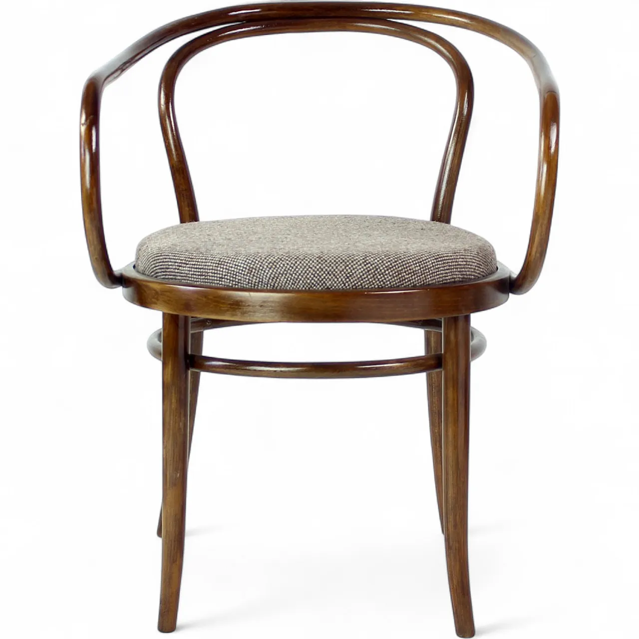 August Thonet No. 30 Bentwood Armchair For Ton, 50s 15