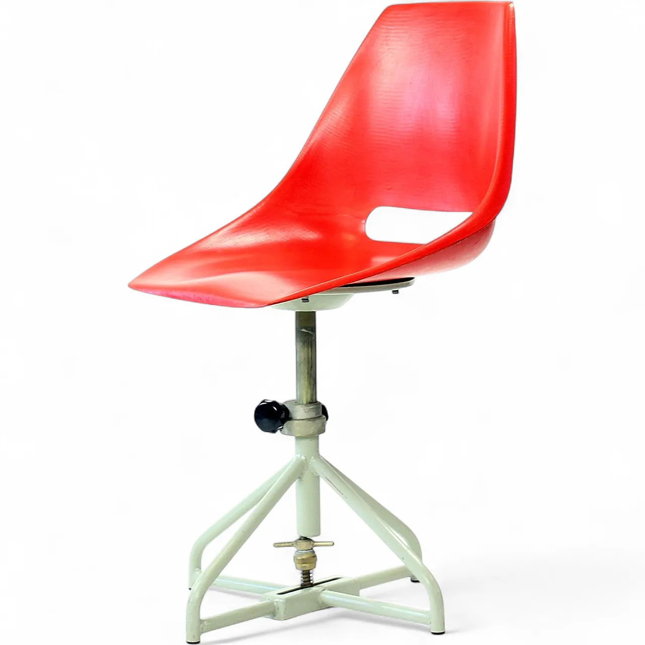 Red Chair By Miroslav Navratil For Vertex, 1960s 15