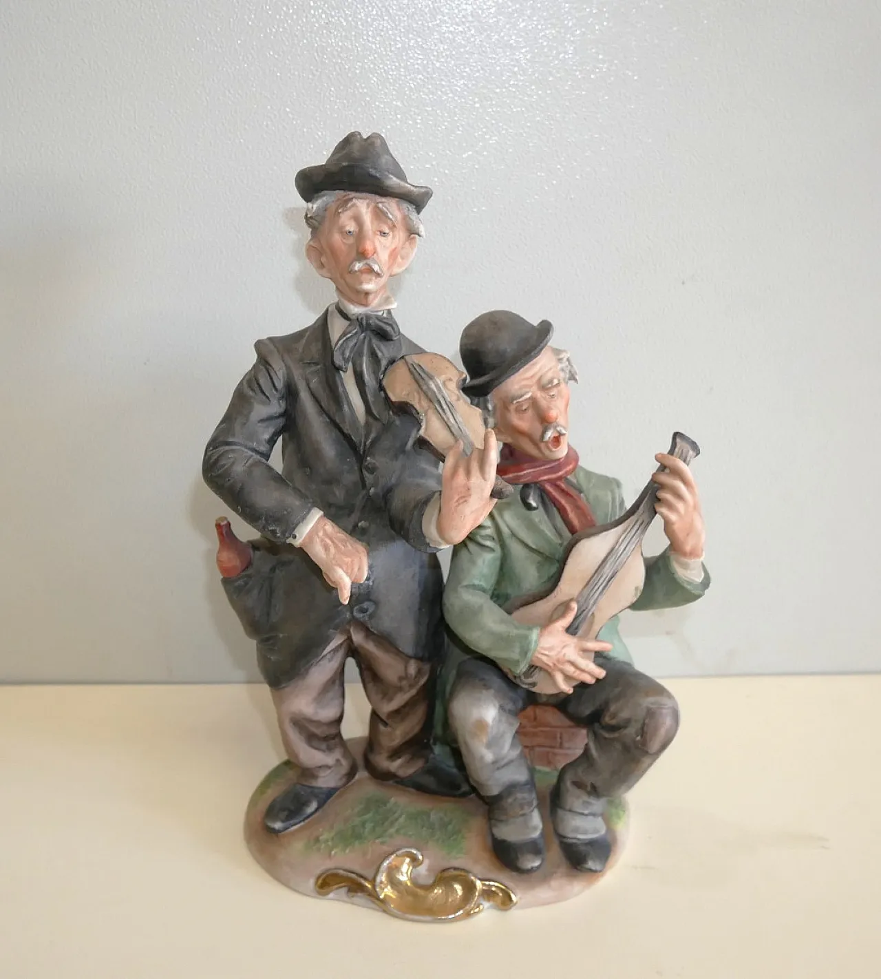 Ceramic figurine with musicians, Japan, 1980s 6