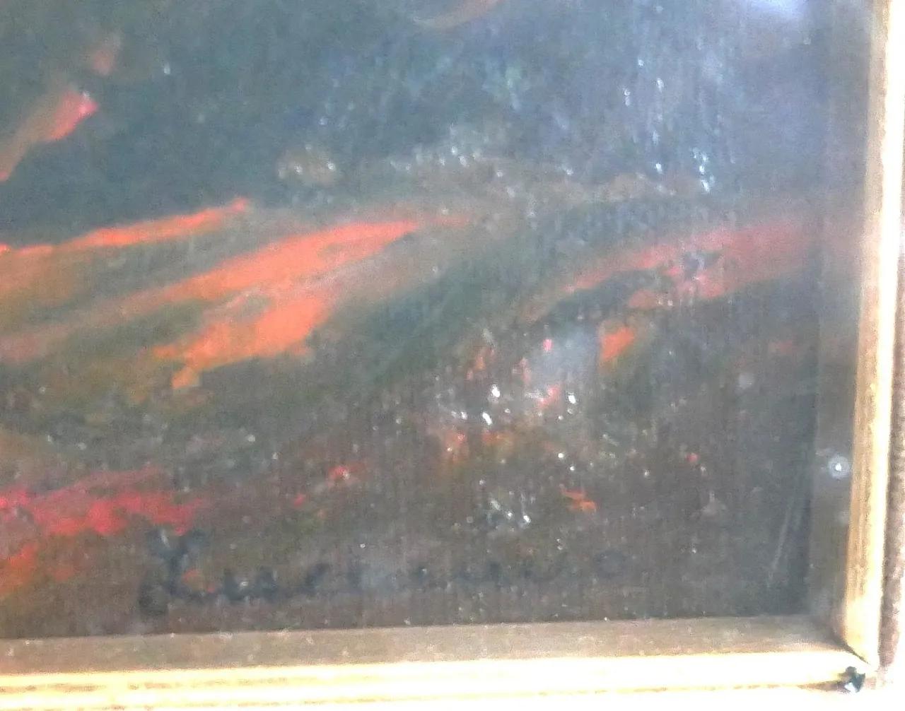 Antonio Zambrella, Desolazione, olio su tela, 1969 5