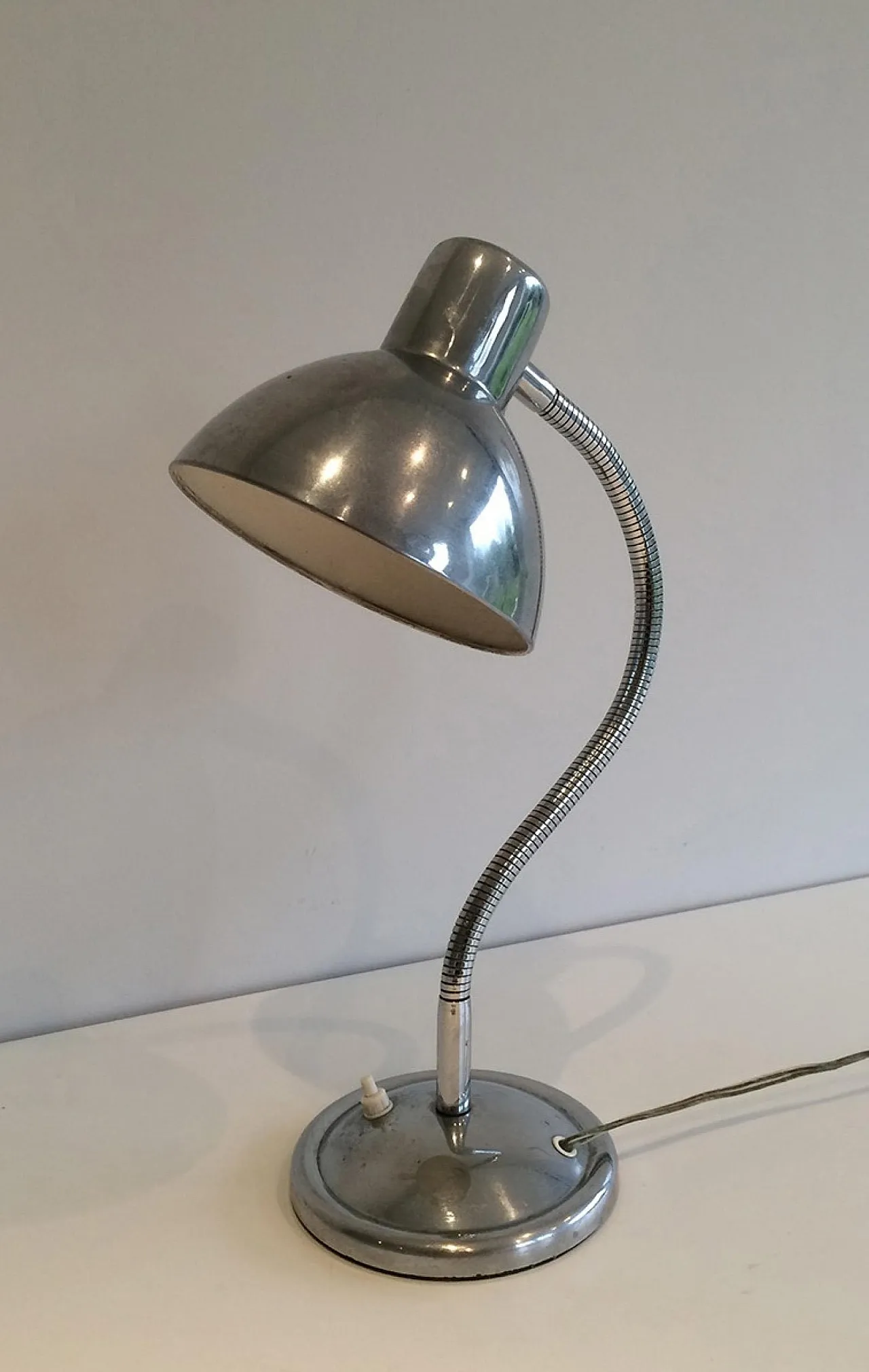 Swinging Chrome Lamp, circa 1960 4