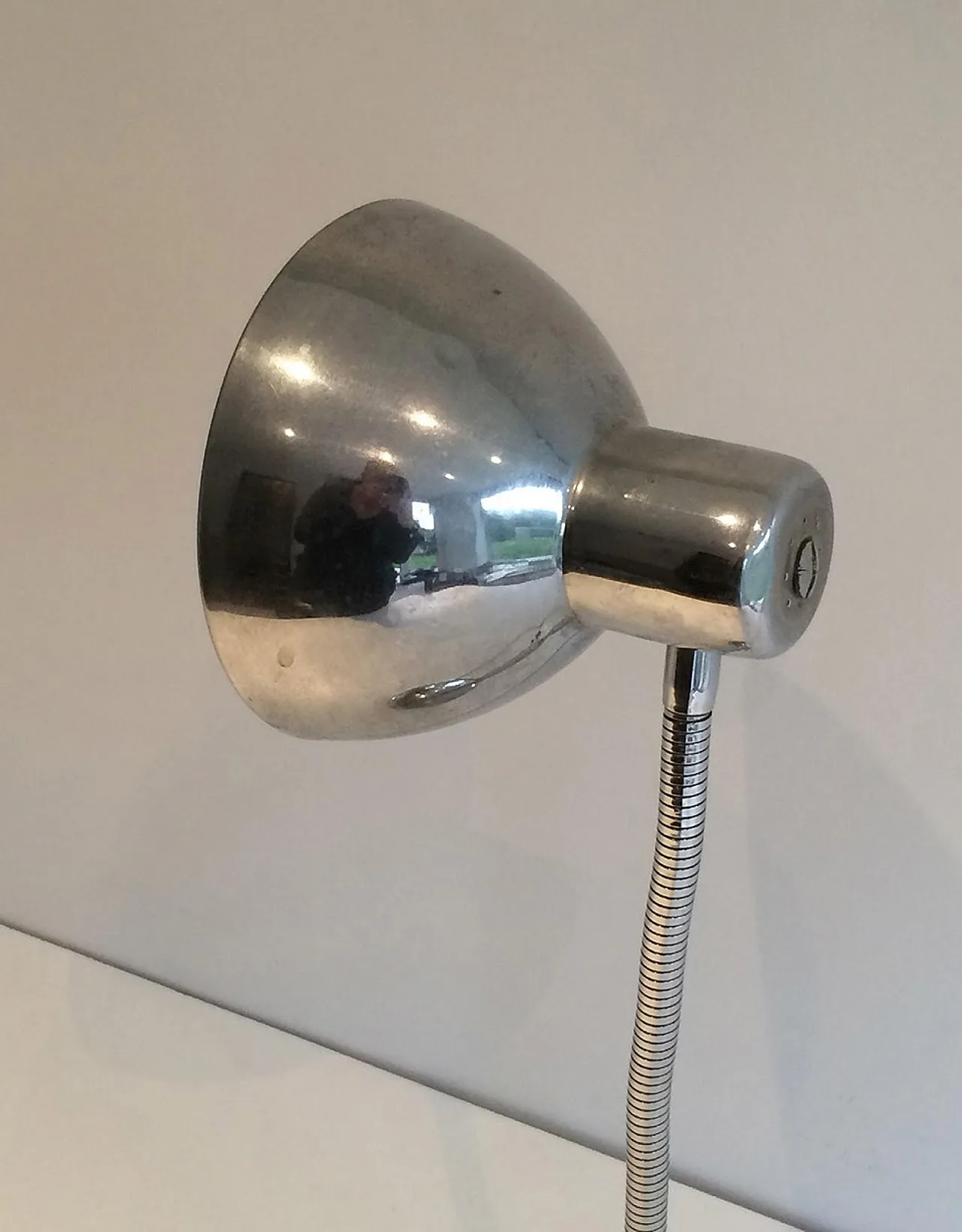 Swinging Chrome Lamp, circa 1960 9
