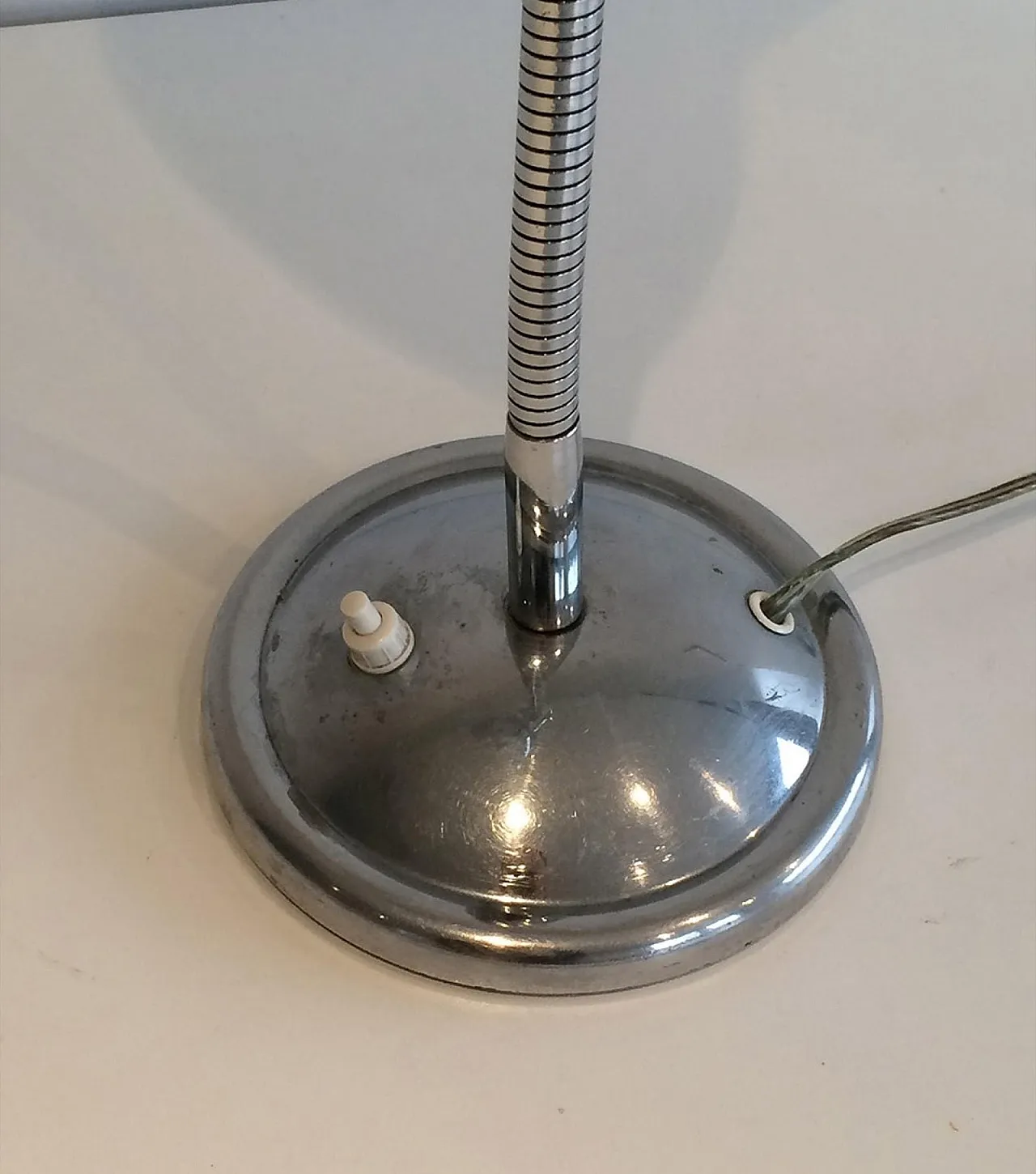 Swinging Chrome Lamp, circa 1960 10