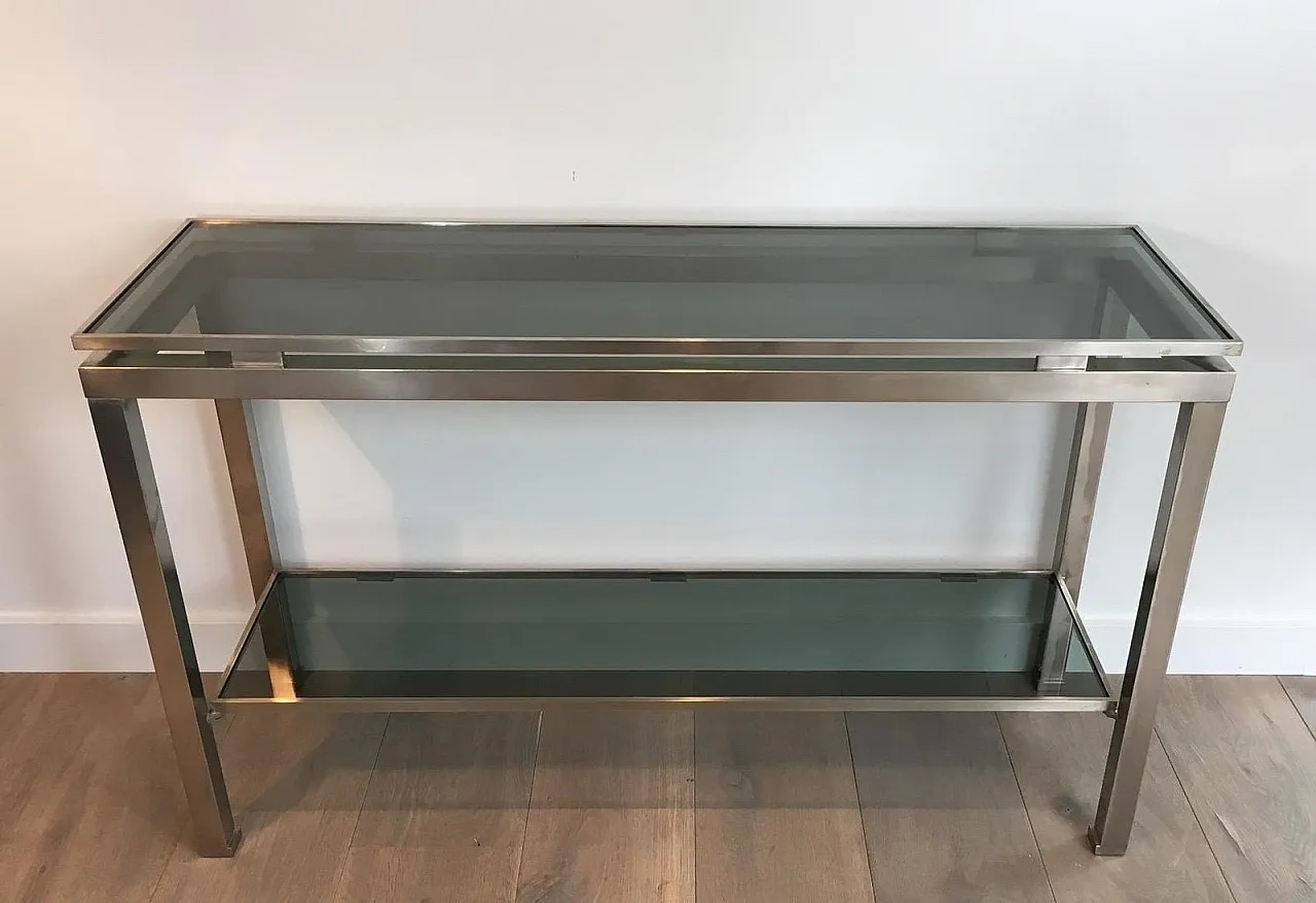 Consolle di Guy Lefèvre per Maison Jansen anni '70 2