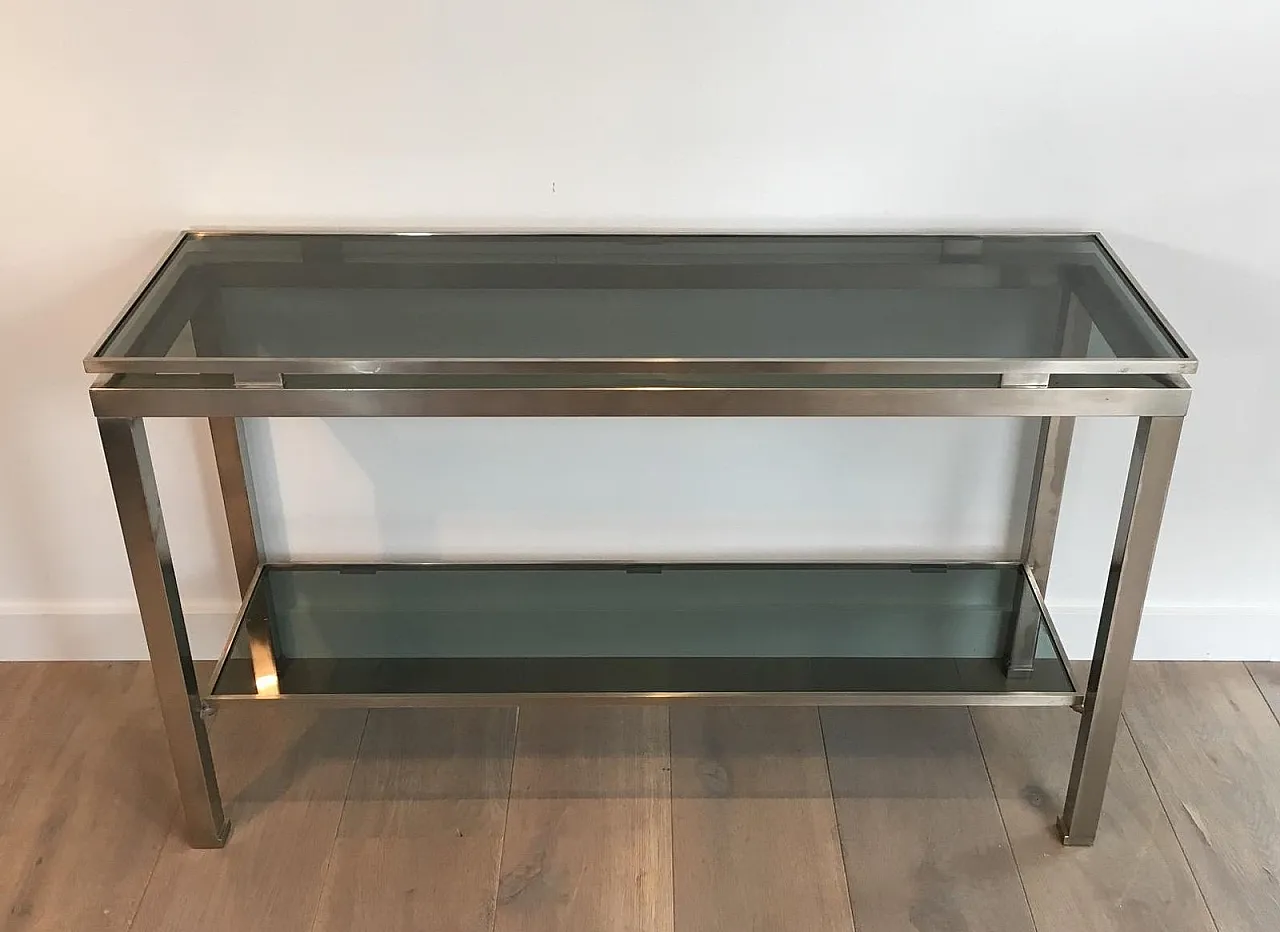 Consolle di Guy Lefèvre per Maison Jansen anni '70 4