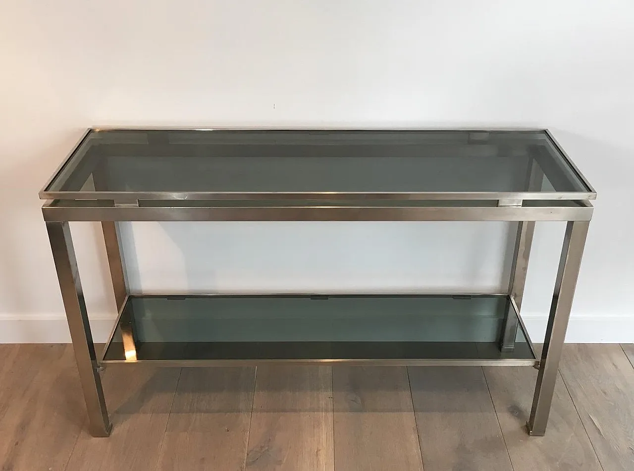 Consolle di Guy Lefèvre per Maison Jansen anni '70 15