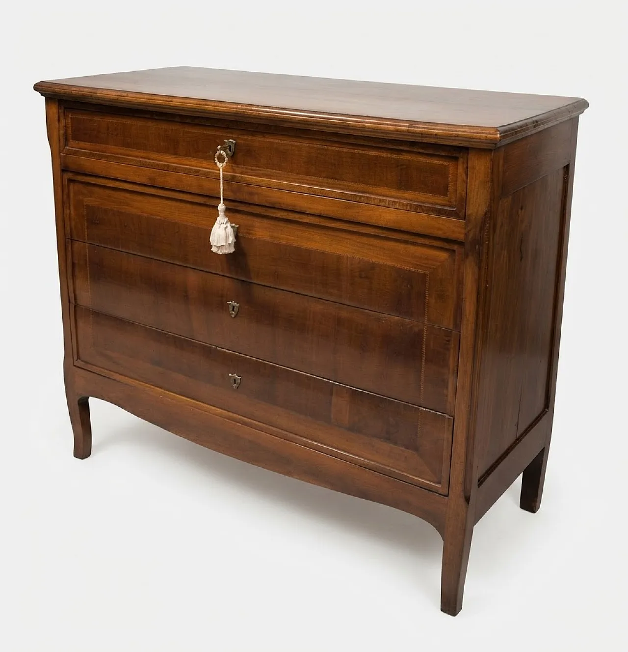 Walnut chest of drawers, 1880 4